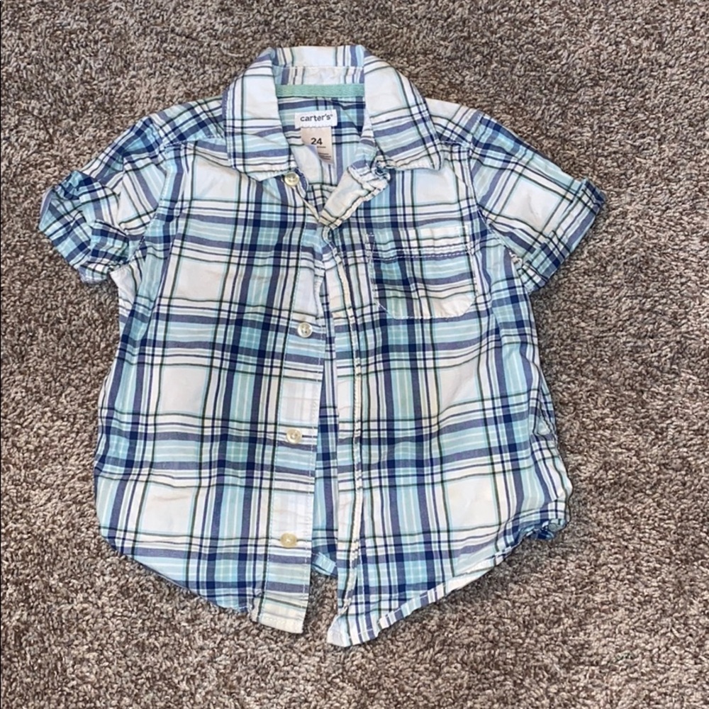 Carter’s 24m button down.